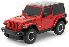 Carro Telecomandado Jeep Wrangler JL 1:24 2,4GHz Vermelho