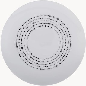 Pratos de sobremesa em porcelana Basic, conjunto de 4