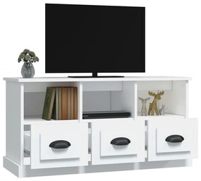 Móvel p/ TV 100x35x50 cm derivados de madeira branco