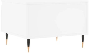 Mesas de centro 2 pcs 50x46x35 cm derivados de madeira branco
