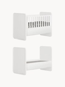 Cama de bebé com extensão para cama de criança, 70 x 120/160 cm