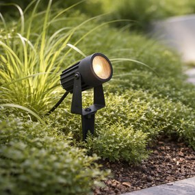 Foco moderno de 12V preto incluindo LED IP67 - Voltaire Pico