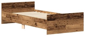 Estrutura de cama sem colchão 100x200cm derivados de madeira