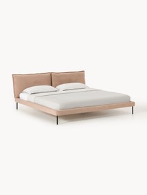 Teddy Bouclé Upholstered Bed Amelia