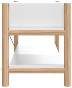 Móvel para TV 82x38x45 cm derivados de madeira branco