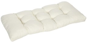 Almofada para Banco de 2 Lugares – Douce Crème – Creme – 110x48x8 cm