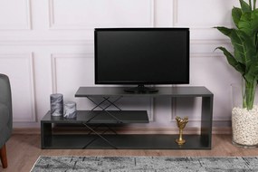 Móvel TV Zigzag – Anthracite – 120 cm x 40 cm x 30 cm