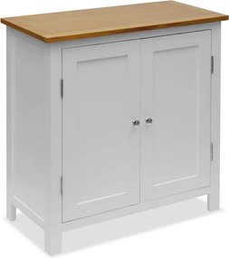 vidaXL Louceiro 70x35x75 cm madeira carvalho maciça