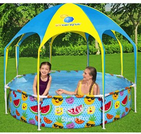Piscina acima do solo infantil Steel Pro UV Careful 244x51 cm