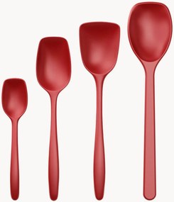 Colheres Classic Red, conjunto de 4