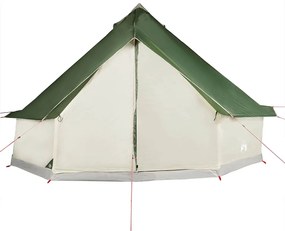 Tenda familiar tipi para 10 pessoas impermeável verde
