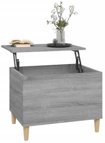 Mesa de centro 60x44,5x45 cm derivados de madeira cinza sonoma