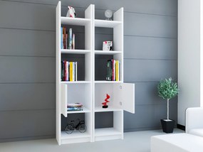 Estante Esbi – Branco – 66,2 cm x 150 cm x 29,5 cm