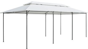 Gazebo 600x298x270 cm 180g/m² branco