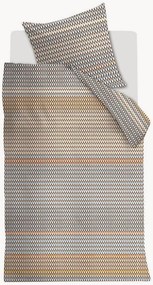 Conjunto de roupa de cama em cetim de algodão Rhythm