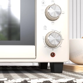 Mini Forno Elétrico 21L 1400W Forno Elétrico de Mesa com Temporizador