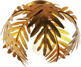 Plafon Inteligente Vintage Dourado 24 cm incl. WiFi ST64 - Botanica