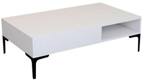 Mesa de Centro Istanbul – Branco – 105x32,6x60 cm