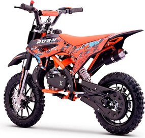 MINI MOTO PARA CRIANÇAS MiniCross Roan RXF 49cc 4.5CV Laranja
