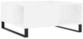 Mesa de centro 80x80x36,5 cm derivados de madeira branco