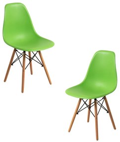 Pack 2 Cadeiras Tower Basic - Verde