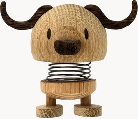 Objeto decorativo em madeira de carvalho Buffalo