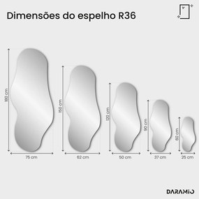 Espelho bronze Pure R36