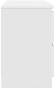 Móvel de TV 80x35x54 cm derivados de madeira branco