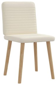 Cadeiras de jantar 2 pcs linho