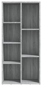 Estante 50x25x106 cm cinzento sonoma