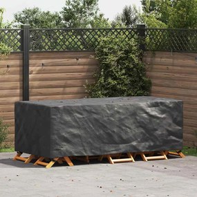 vidaXL Capa para móveis de exterior Preto 220 x 110 x 70 cm 210D
