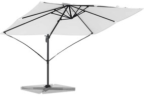 Guarda-Sol Cantilever Roma - Areia 352x251x260 cm em Alumínio