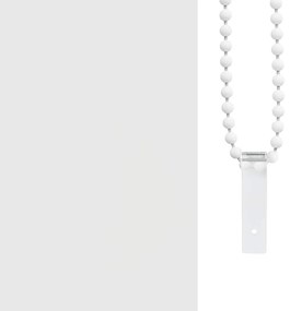 Estore de rolo para o duche 140x240 cm branco