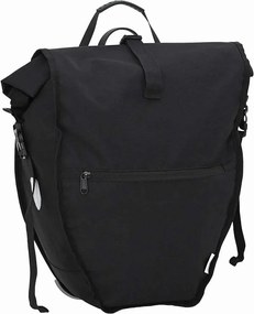 vidaXL Bolsa de Bicicleta Preto 32,5 x 17 x 57 cm Poliéster