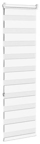 Cortina de zebra 50x150 cm largura do tecido 45,9 cm poliéster