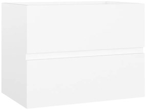 Conjunto de móveis de casa de banho contraplacado branco