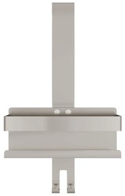 Prateleiras de chuveiro suspensas aço inoxidável 304 escovado