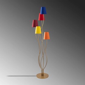 Candeeiro de Pé Bonibon – Multicolor – 44 x 44 x 160 cm