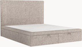 Cama estofada artesanal com arrumação Mavel