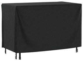 Capa p/ mobiliário jardim 140x70x90 cm impermeável 420D preto