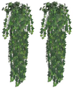 Trepadeira hera artificial 4 pcs 90 cm verde