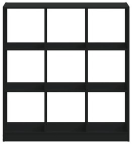 Estante 102x32x108 cm derivados de madeira preto