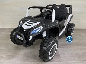 Carro elétrico para crianças Beach Buggy Racing 12V 2.4G Branco