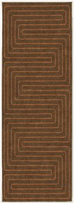 Passadeira lavável de pelo curto Labyrinth por Jonathan Adler