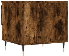 Mesa de centro 50x46x50 cm derivados de madeira carvalho fumado