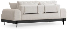 Sofá de 3 Lugares Eti – Branco – 220 cm x 98 cm x 78 cm