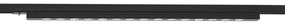 LED Candeeiro de teto moderno preto para sistema de calhas monofásico 15W 1170 lm 3000K - Iconic Tsiri Moderno