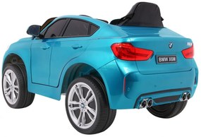 Carro elétrico para Crianças BMW X6M Azul pintado