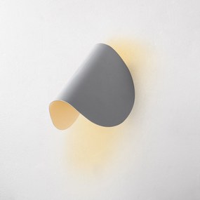 Lâmpada de Parede Heybe – Cinza – 17cm x 12cm x 13cm