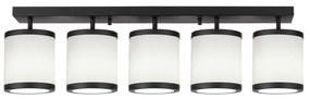 Candeeiro de Teto Way – Preto/Branco – 84 x 20 x 21 cm